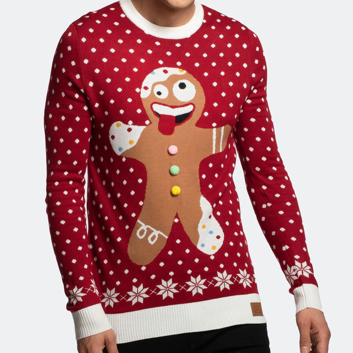 Peberkage Julesweater Herre