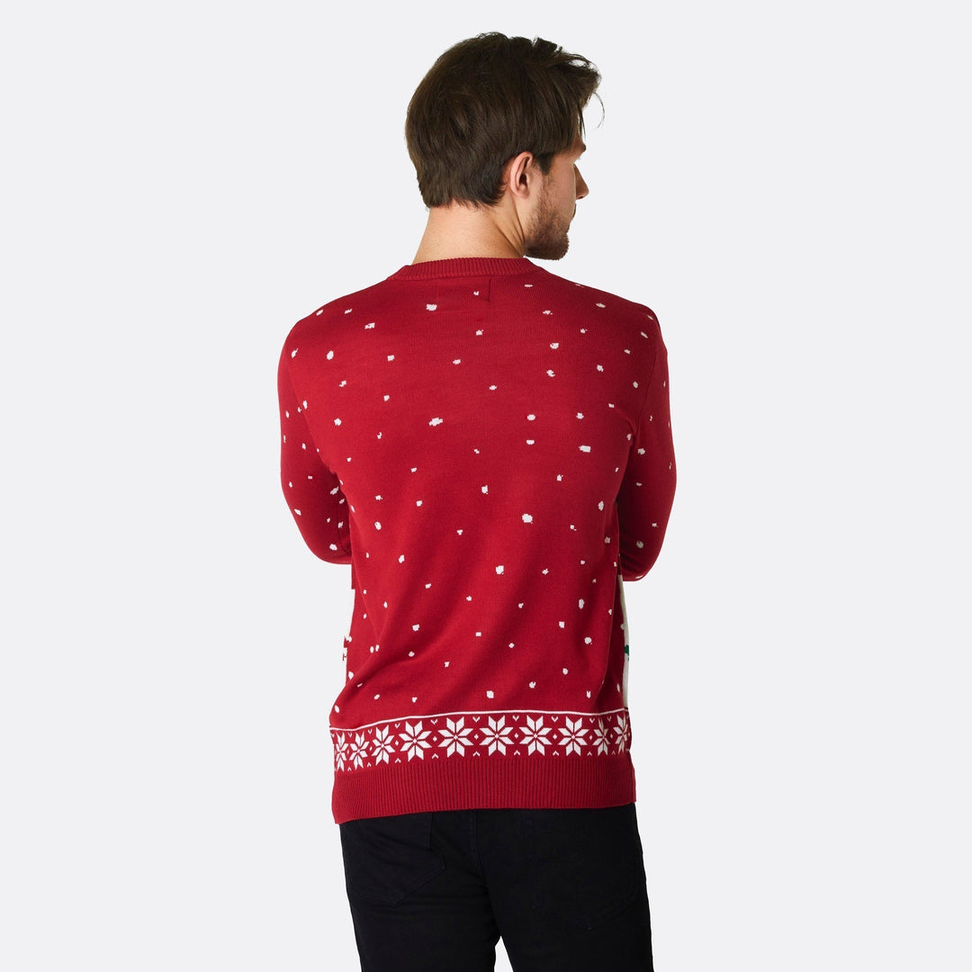 Peberkagehus Julesweater Herre