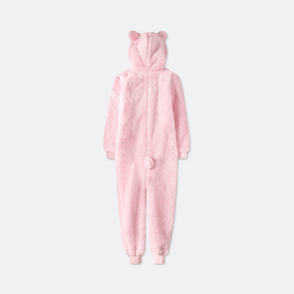 Pink Bamsebjørn Onesie Børn