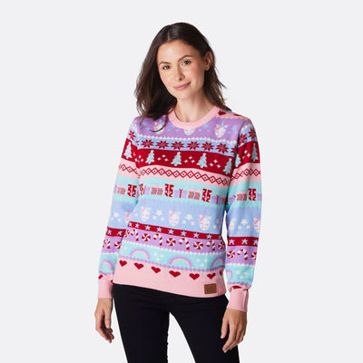 Pink Julesweater Dame