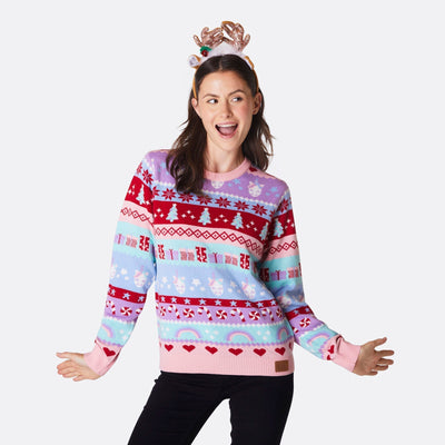 Pink Julesweater Dame