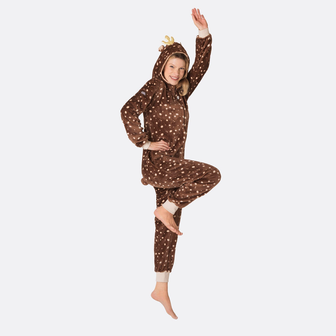 Rådyr Onesie Dame