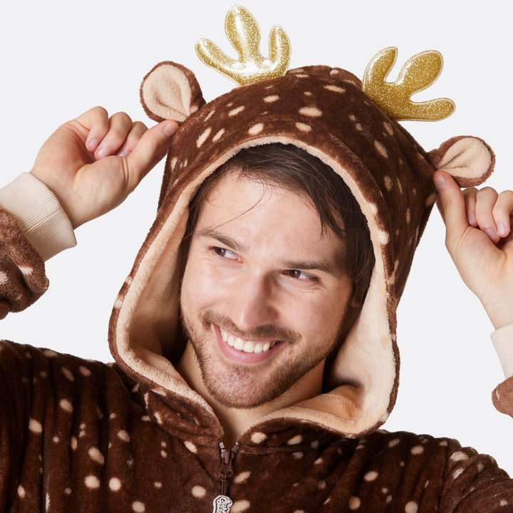 Rådyr Onesie Herre