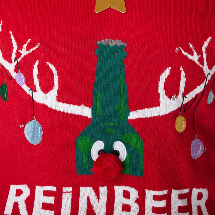 Reinbeer Rød Julesweater Dame