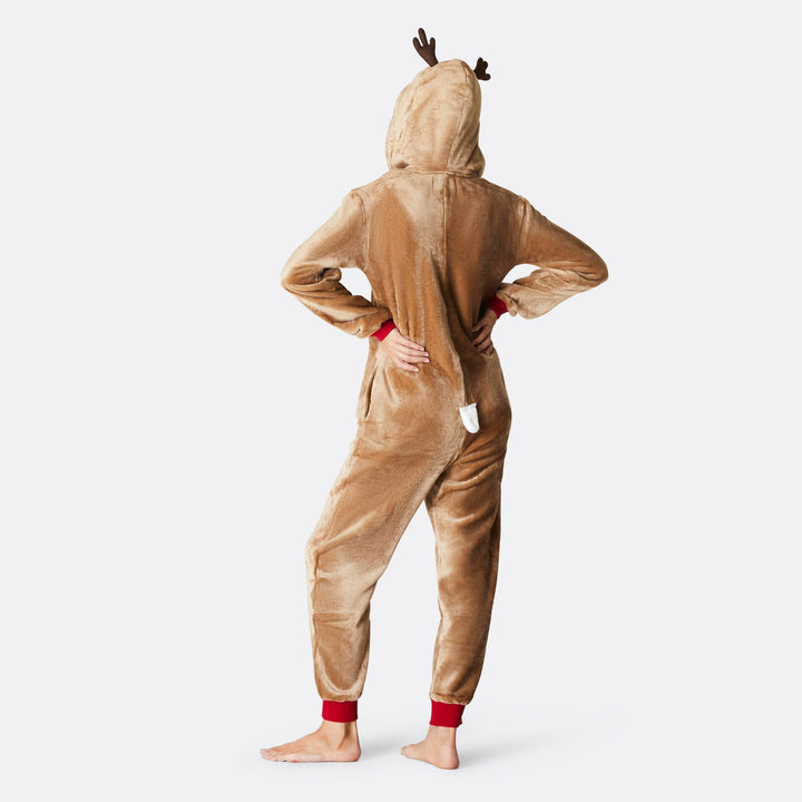 Rensdyr Onesie Dame