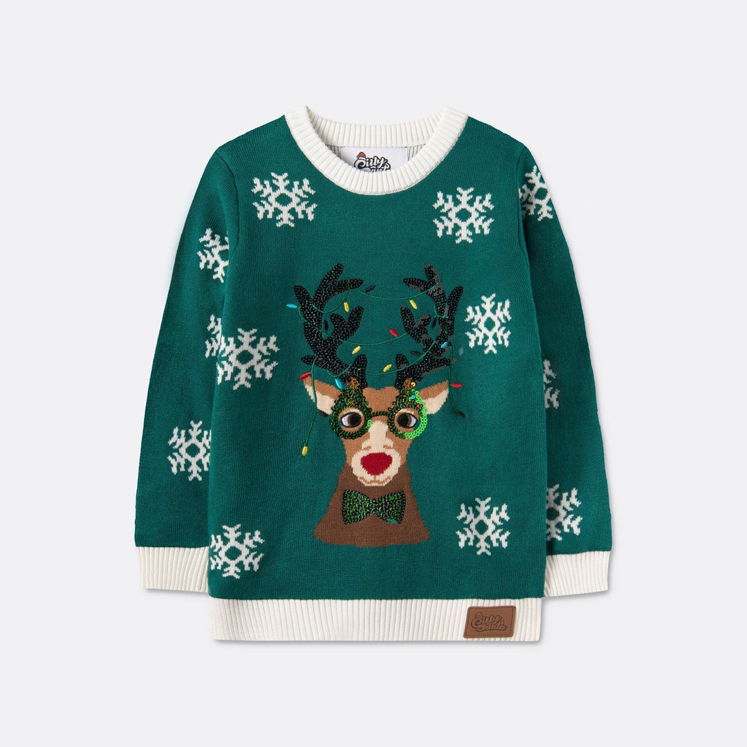 Rudolf Grøn Julesweater børn