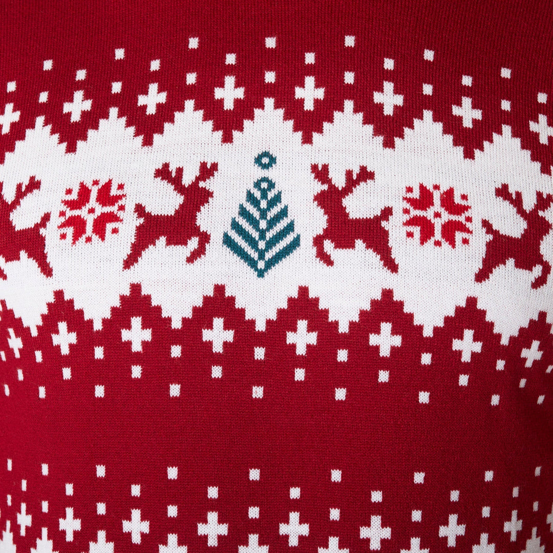 Rullekrave Julesweater Herre