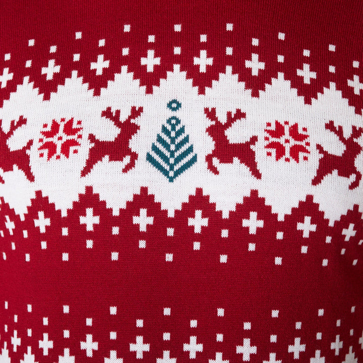 Rullekrave Julesweater Herre