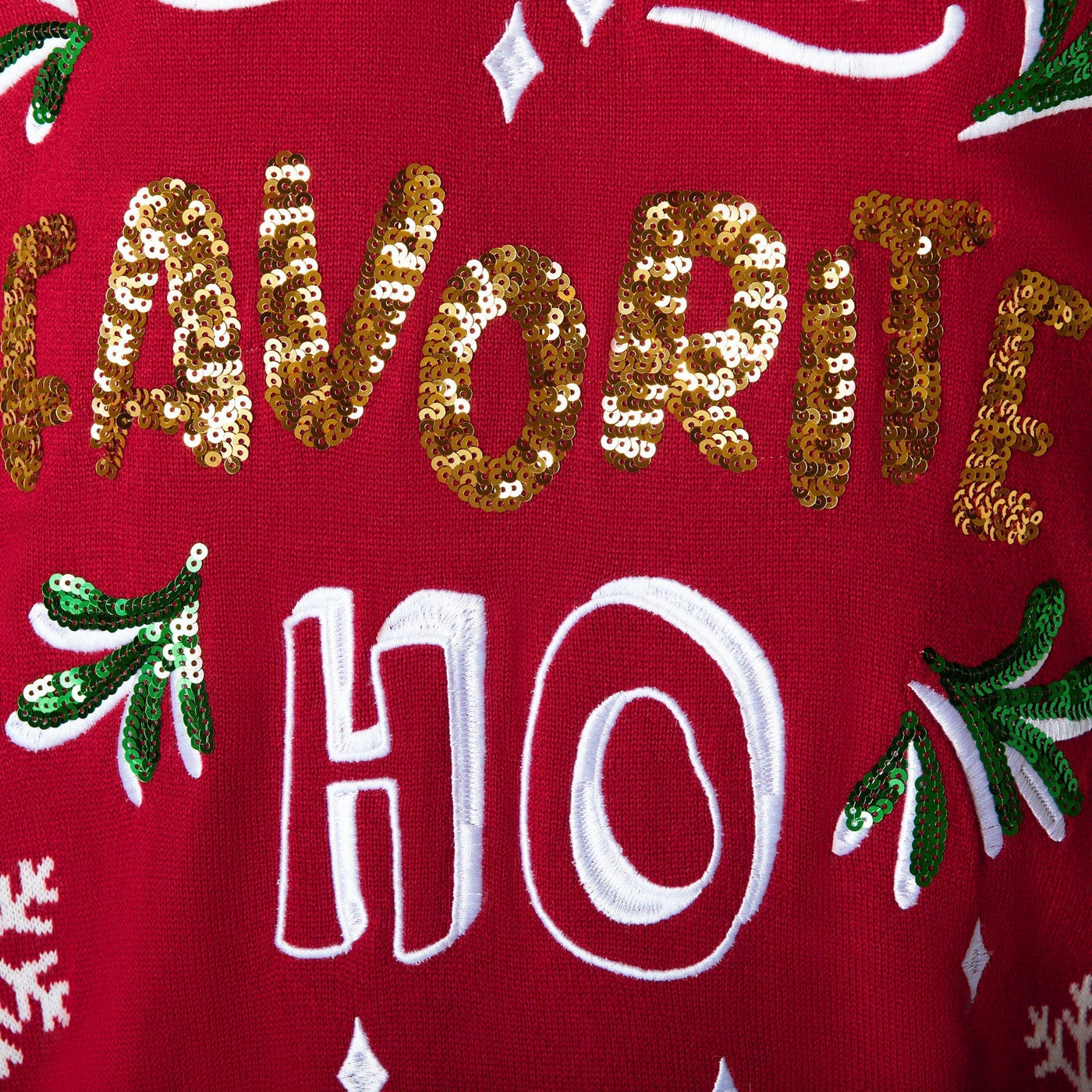 Santa's Favorite Ho Julesweater Herre