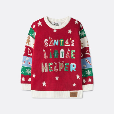 Santa's Little Helper Julesweater Børn