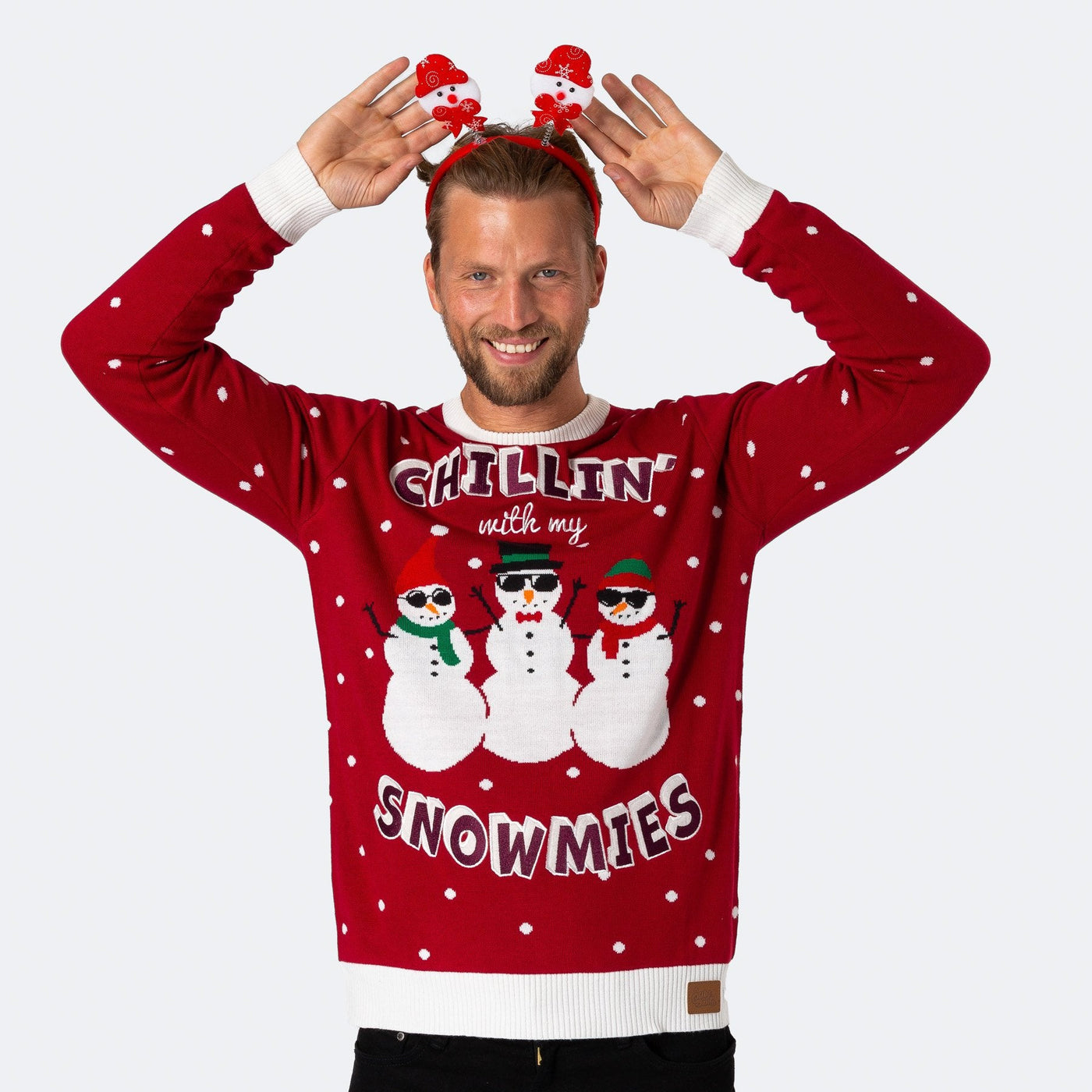 Snowmies Julesweater Herre