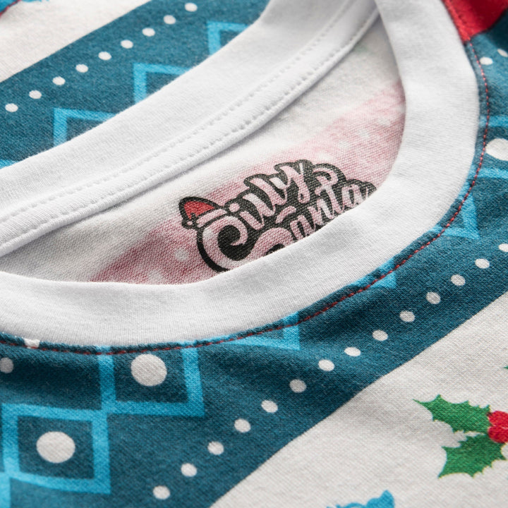 Stribet Julepyjamas Børn