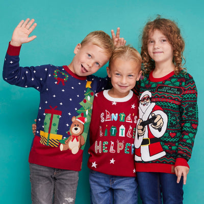 Teddybjørn Julesweater Børn