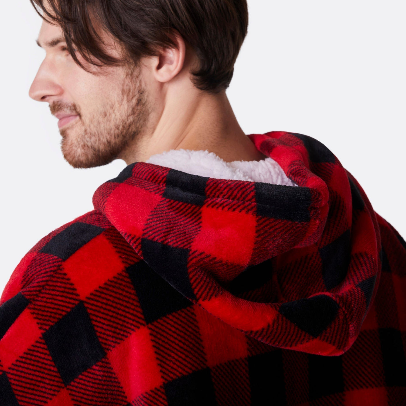 Ternet Rød HappyHoodie