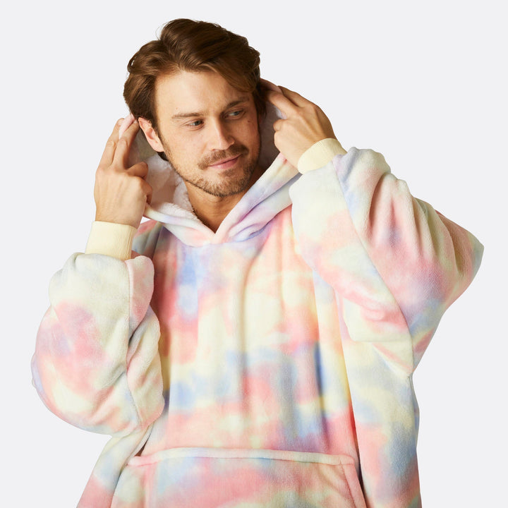 Tiedye Pastel HappyHoodie