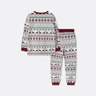 Vintermønstret Hvid Pyjamas Børn