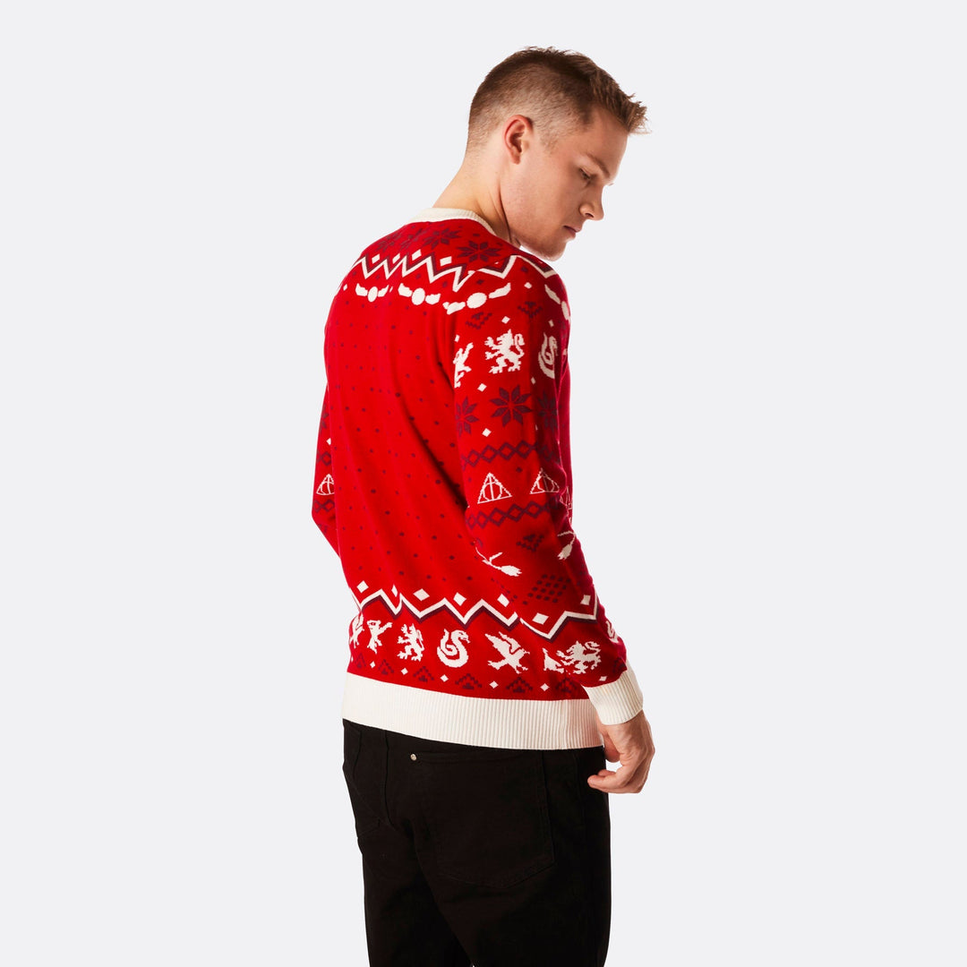 Hogwarts Julesweater Herre