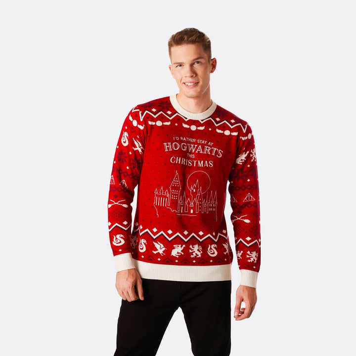 Hogwarts Julesweater Herre