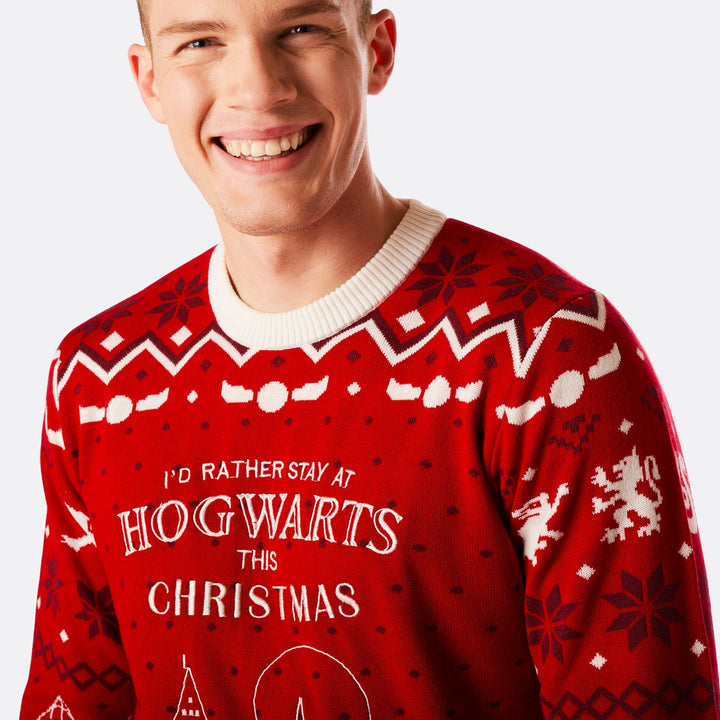 Hogwarts Julesweater Herre