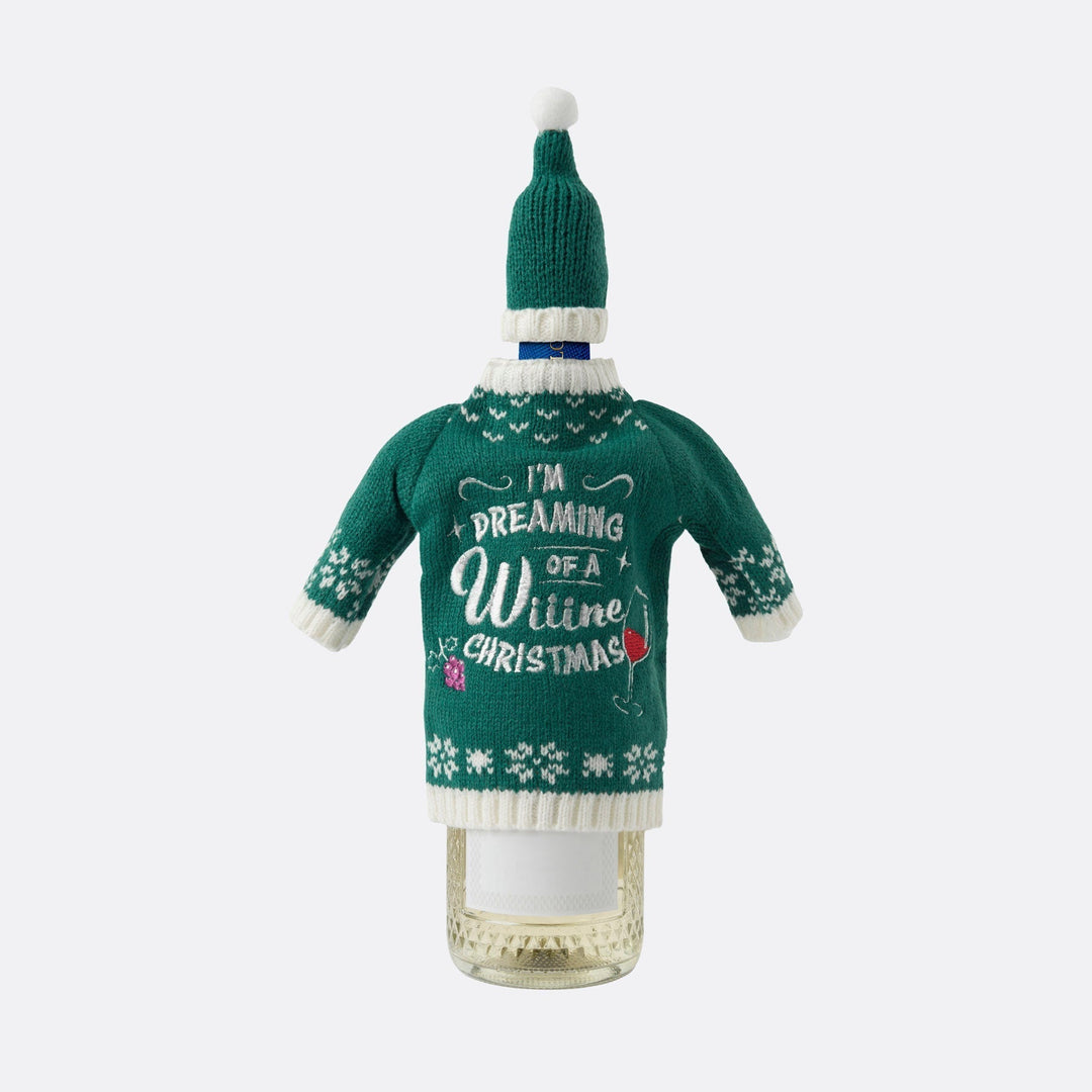 Wine Christmas Flaske Julesweater