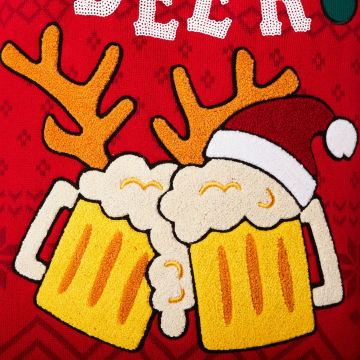 Beer Julesweater Herre