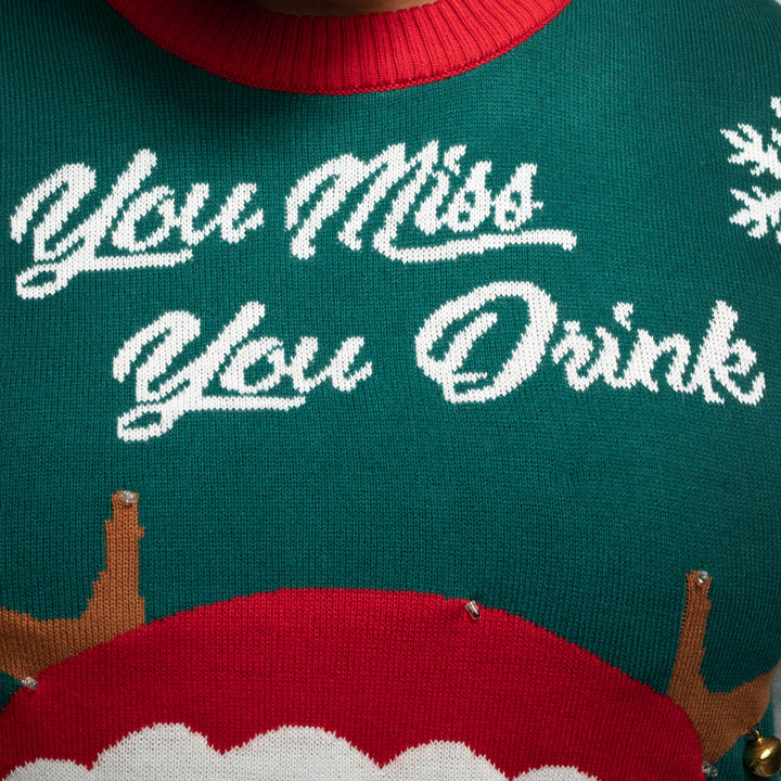 You Miss, You Drink! Julesweater Dame